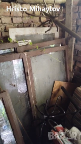 Стара дървена дограма със стъкла, снимка 2 - Други стоки за дома - 51122214