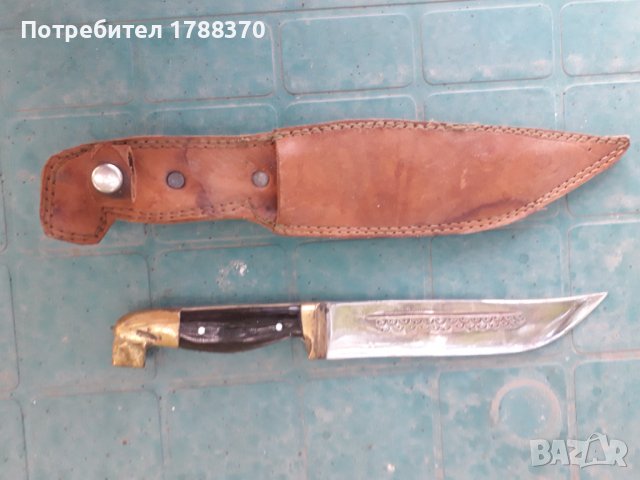 Ловен хайдушки уникален нож, снимка 2 - Ловно оръжие - 37848672