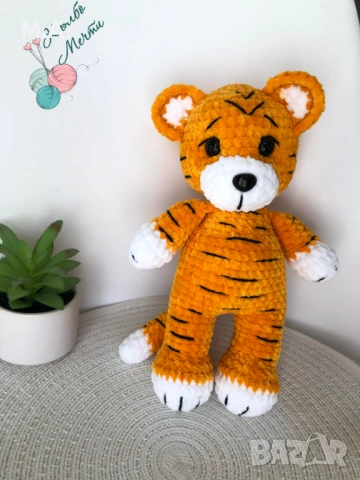Тигър - ръчно изработена играчка 