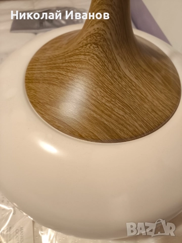 Полилей E27 крем/дъб Ф35 eglo obregon, снимка 7 - Полилеи - 52913387