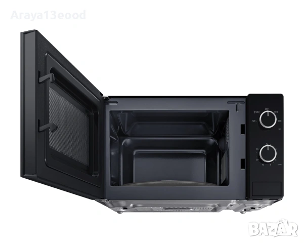 Микровълнова фурна Samsung MW3000AM, 700W, 20L, 5 нива на мощност, функция размразяване, черна, снимка 6 - Микровълнови - 53887667