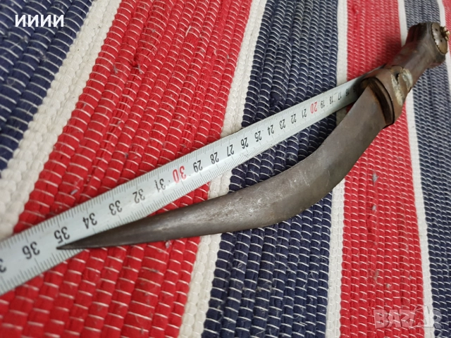 Османски ханджар кама нож , снимка 4 - Антикварни и старинни предмети - 52586543