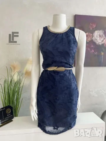 Рокля LFS Glam Season Blue 9420  , снимка 5 - Рокли - 50434774