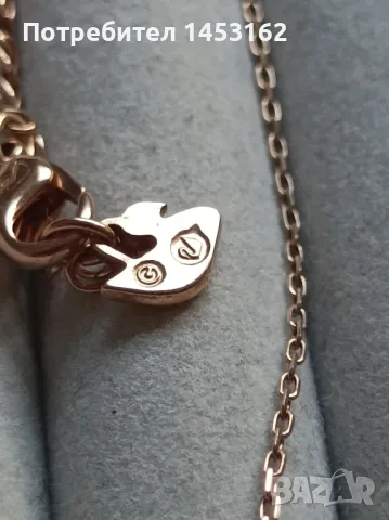 Колие Сваровски , снимка 2 - Колиета, медальони, синджири - 49804906