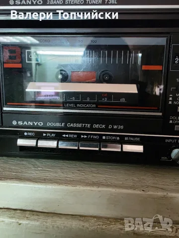 Стерео уредба SANYO, снимка 5 - Аудиосистеми - 56533492