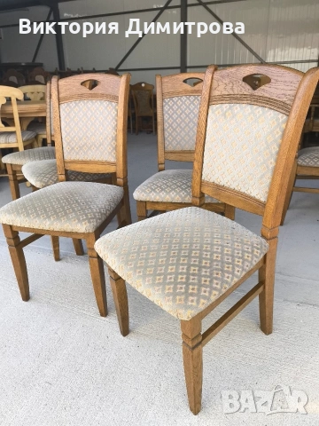 Комплект от 6 трапезни стола (01-146 ) , снимка 11 - Столове - 54315237