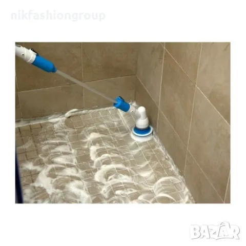 Електрическа четка за почистване на баня Spin scrubber , снимка 2 - Мопове, кофи, четки и метли - 55879591