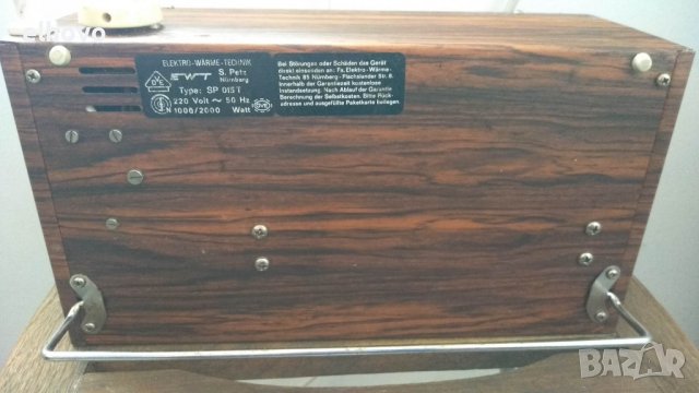 Вентилаторна печка EWT SP 015T, снимка 7 - Отоплителни печки - 39321422