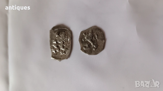 Стари метални проби на лъжа от герба, снимка 2 - Антикварни и старинни предмети - 53108580