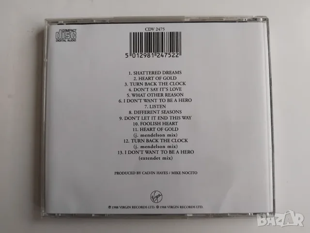 Johnny Hates Jazz – Turn Back The Clock - матричен диск музика, снимка 2 - CD дискове - 56453996