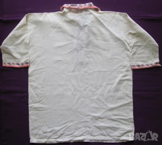 19 век Фолк Арт Детски Костюм ръчна бродерия, снимка 11 - Антикварни и старинни предмети - 35196381