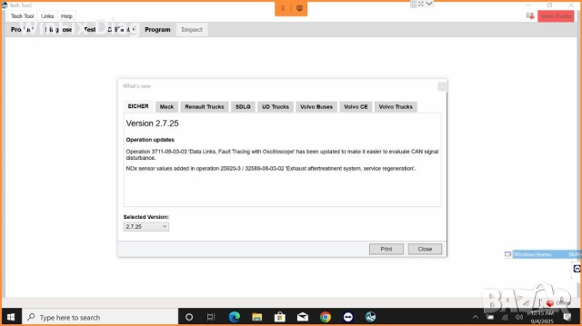 Volvo Tech Tool (PTT) 2.7.25 / VCADS Pro 2.04, снимка 2 - Аксесоари и консумативи - 51640558