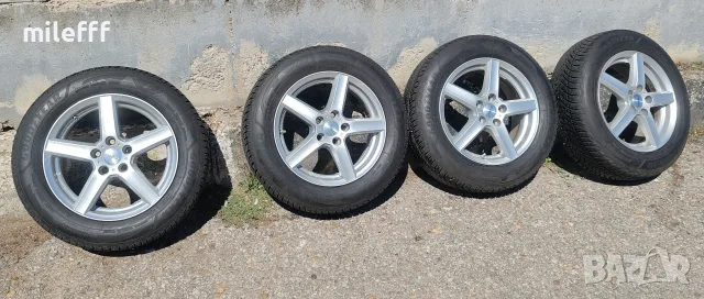 Лети джанти Dezent 5x108 16" с зимни гуми Goodyear dot 3925 215/60/16