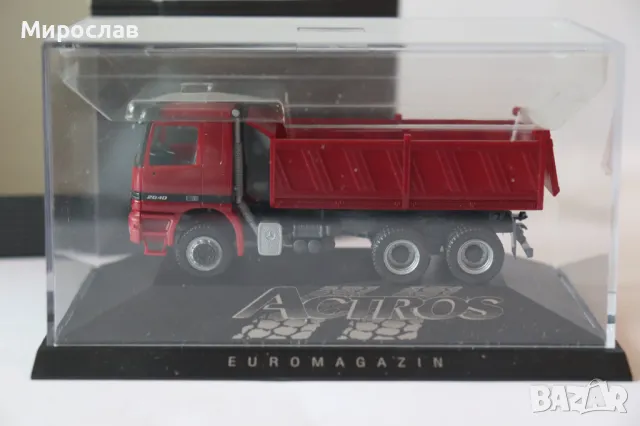 HERPA 1:87 H0 MERCEDES ACTROS САМОСВАЛ МОДЕЛ КАМИОН, снимка 2 - Колекции - 50177481