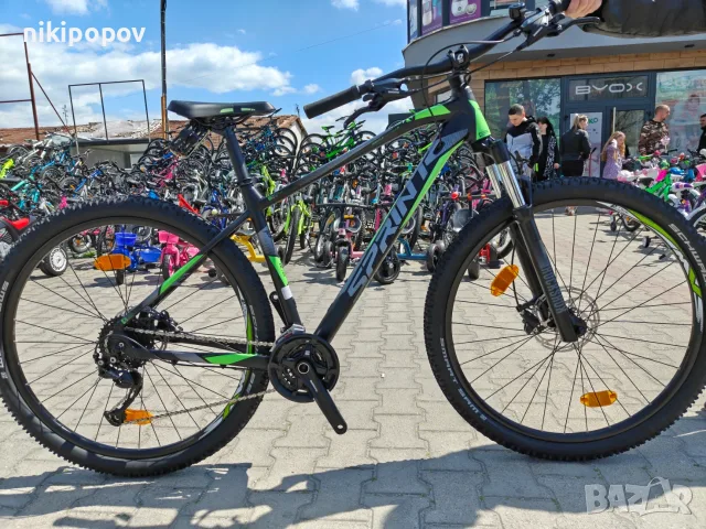 Промо велосипед 29" Sprint APOLON черен/зелен, снимка 12 - Велосипеди - 56079867