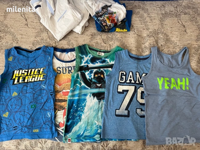 Детски летен лот за 6-7г. момче, снимка 5 - Детски тениски и потници - 49391781