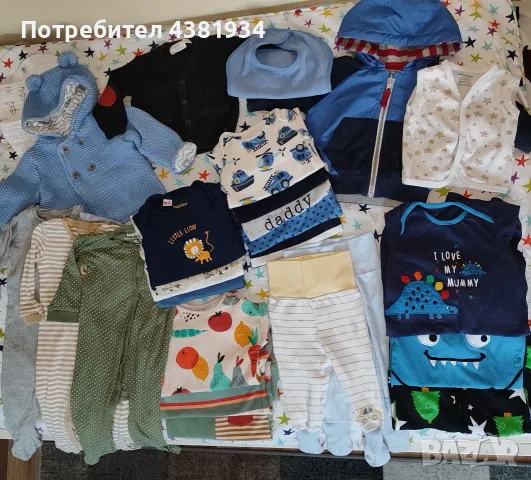 Дрешки за момче, 0-3 и 3-6м.
