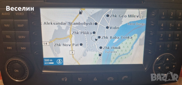 Мултимедия/Навигация NTG 2.0 за Mercedes ML W164, снимка 9 - Части - 51515311