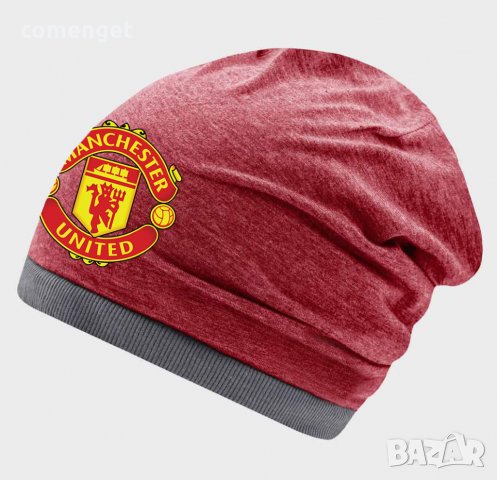 ФЕН шапки, beanie MANCHESTER UNITED / МАНЧЕСТЪР ЮНАЙТЕД - 4 ЦВЯТА. Или на ОТБОР по ИЗБОР!, снимка 3 - Шапки - 38465272