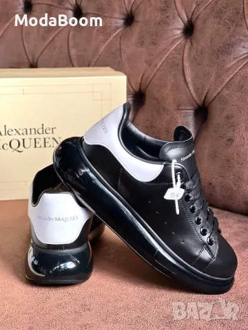 Alexander McQueen черни мъжки маратонки , снимка 2 - Маратонки - 48251425