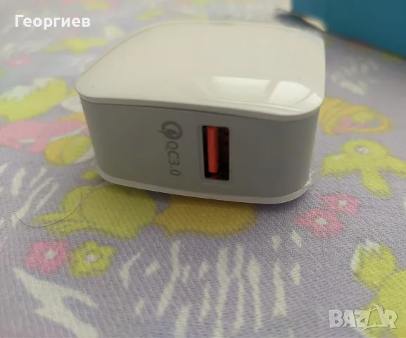 Зарядно Quick Charge 3.0 5V за смартфони, снимка 5 - Оригинални зарядни - 56428852