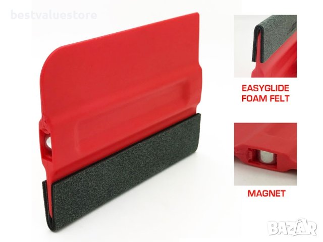 Шпатула С Магнит Червена