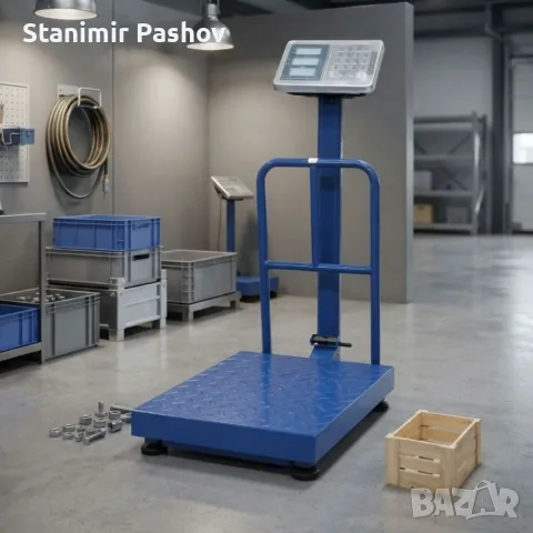 Платформена електронна везна ACS 300/350 кг 40×50