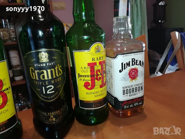 j&b grants pogues 6 празни шишета за колекция 1602231900, снимка 6 - Колекции - 39699612