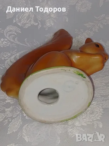 Старa Българска Порцелановa Фигурa - Катерица 🐿️ , снимка 10 - Колекции - 56272829