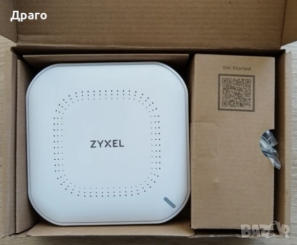 Безжична точка за достъп ZYXEL NWA50AX PRO, WiFi6, AX3000, PoE, снимка 2 - Друга електроника - 51000695