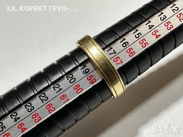 Златен пръстен 14к, 4,71гр, снимка 3 - Пръстени - 53929009