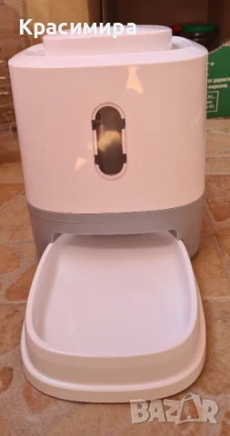 Хранилка – диспенсър с бутон, снимка 5 - За котки - 51144103