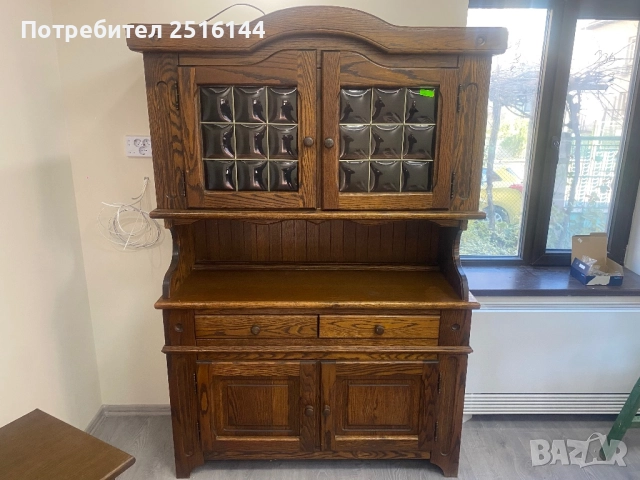 Продавам бюфет масив  , снимка 2 - Бюфети - 52752009