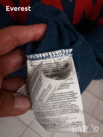 VANS Oversized  худи, суитчър тъмносин- М/ L размер, снимка 7 - Суичъри - 34281812