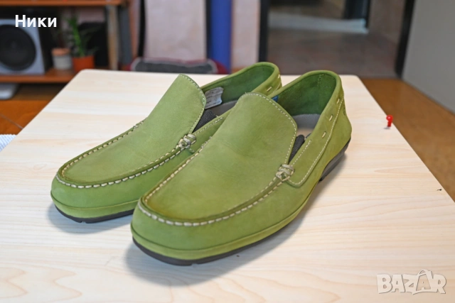 Оригинални мокасини ROCKPORT-естествена кожа, снимка 3 - Мокасини - 54028869