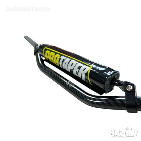 Кормило ЗА МОТОР, за кросов мотор, С протектор за кормило - Карбон, снимка 3 - Аксесоари и консумативи - 50746194