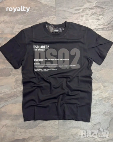 DSQUARED2 Icon Нова Мъжка Тениска Два Цвята , снимка 2 - Тениски - 54362750