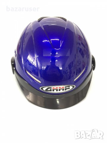 Нова Каска за Мотор Тип Каскет-Черна/Червена/Синя/Бяла А-174, снимка 12 - Аксесоари и консумативи - 33918839