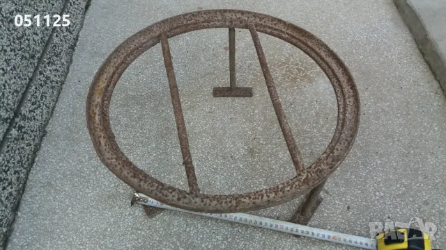 масивна желязна пиростия, сажер , снимка 3 - Антикварни и старинни предмети - 49027640