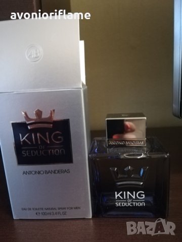 100 мл King of seduction Antonio Banderas, снимка 2 - Мъжки парфюми - 29433471