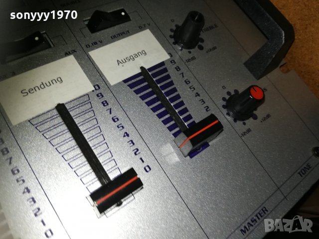 MC CRYPT SA-100/2 STEREO MIXER 1410211000, снимка 10 - Ресийвъри, усилватели, смесителни пултове - 34457893