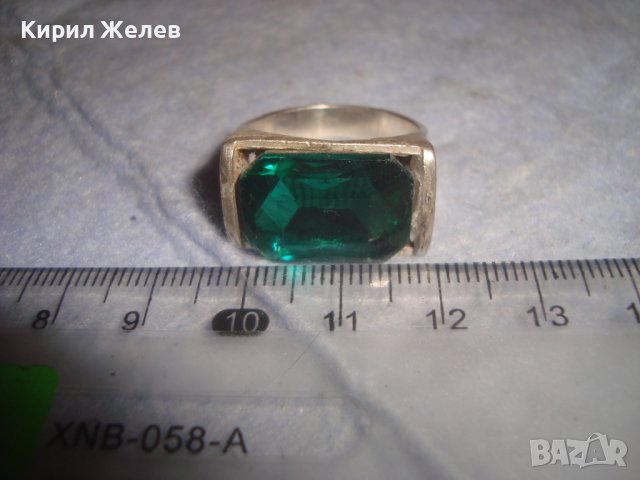 СКЪПОЦЕНЕН СТИЛНО РЪЧНО ОРНАМЕНТИРАН СРЕБЪРЕН ПРЪСТЕН СРЕБРО 925 МАЙСТОРСКА ЮВЕЛИРНА ИЗРАБОТКА 32631, снимка 12 - Пръстени - 38381256