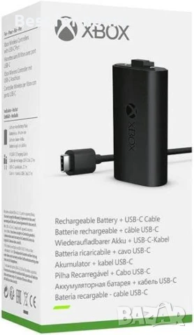 Комплект за зареждане Microsoft Xbox Series, акумулаторна батерия + USB-C кабел, снимка 5 - Аксесоари - 50664699