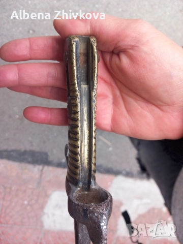 саблен щик нож - френски , снимка 8 - Антикварни и старинни предмети - 52007416