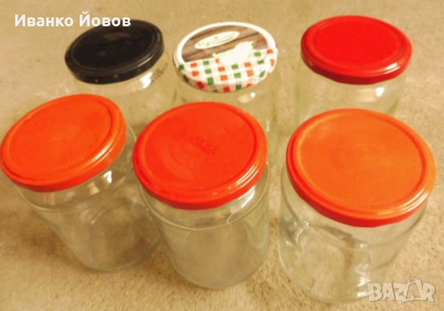 Буркани + винтови капачки комплект 720 мл, 540 мл, 360 мл. , снимка 3 - Други - 52626086