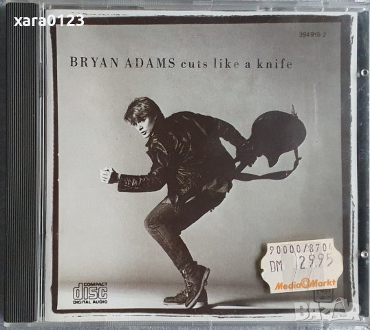 Bryan Adams – Cuts Like A Knife, снимка 1 - CD дискове - 44296878