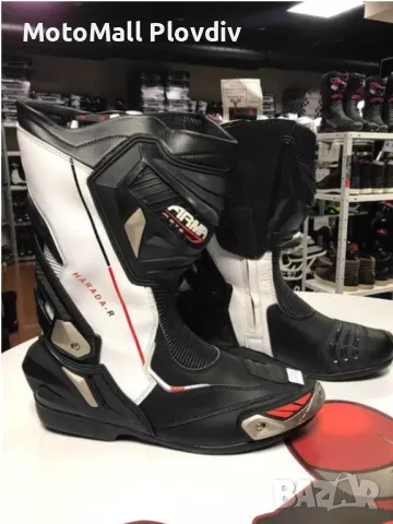Мото ботуши Arma moto Harada мото писта мотор 41/42/43/44/45/47, снимка 5 - Аксесоари и консумативи - 49281324