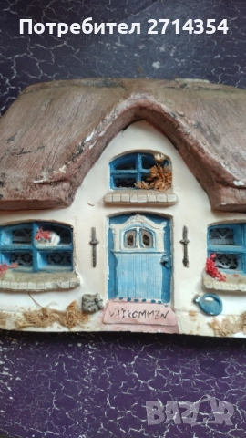Декорация за стена 3D къщичка и дървен молив, снимка 4 - Колекции - 54023491
