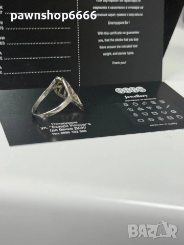 Сребърен пръстен 925 проба , снимка 3 - Пръстени - 54026430