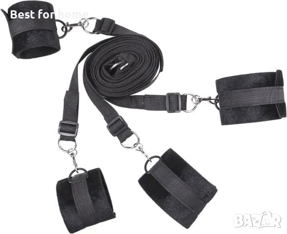 BDSM Фитнес въжета  за китката и глезена- 4 броя, снимка 6 - Фитнес уреди - 50300089